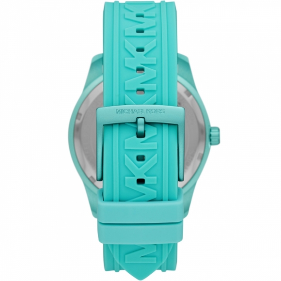 Michael kors women's turquoise silicone watch - Picture 5 of 7